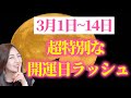 【開運日超ラッシュ】格別な2週間を味わいましょう✨素晴らしい毎日天運ウィーク💖
