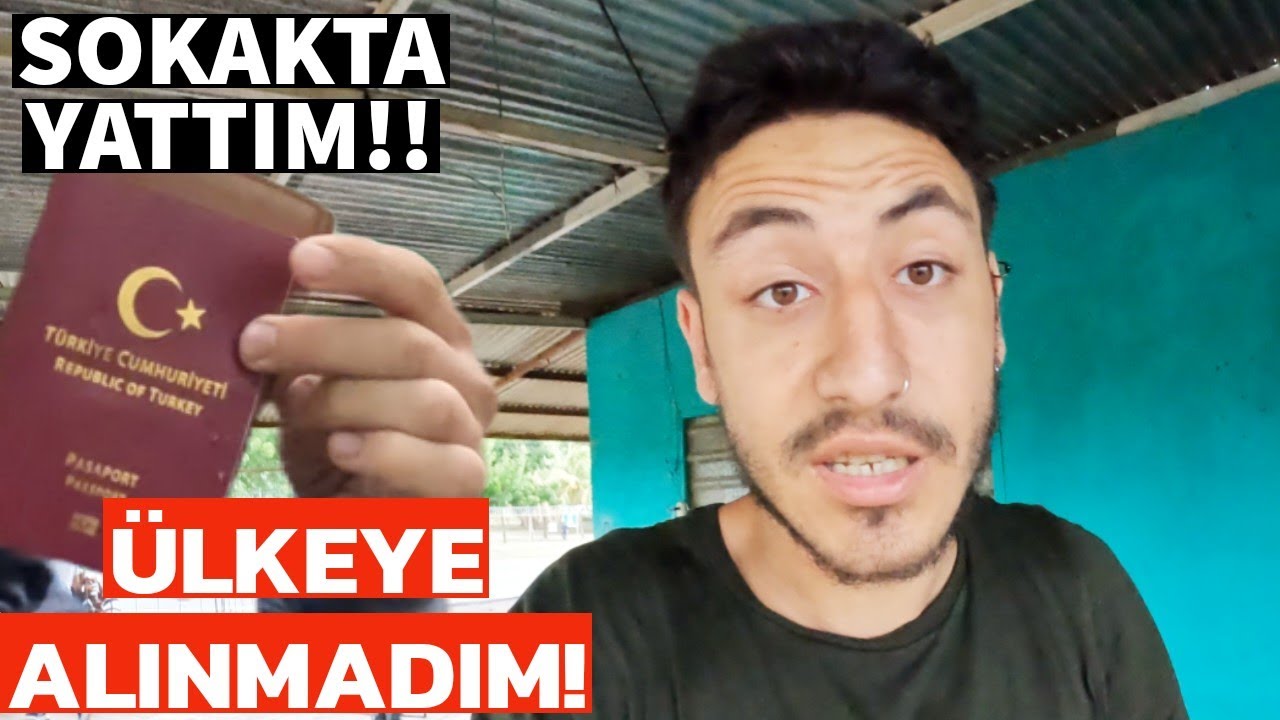 IRKÇI POLİSLER TARAFINDAN ÜLKEYE ALINMADIM! SOKAKTA YATTIM!! 27.ÜLKEMDE BAŞIMA GELENLER!