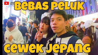 PARAH!! BEBAS PELUK CEWEK JEPANG KHUSUS AREA 18 KEATAS. HALLOWEEN OSAKA JAPAN 2020.