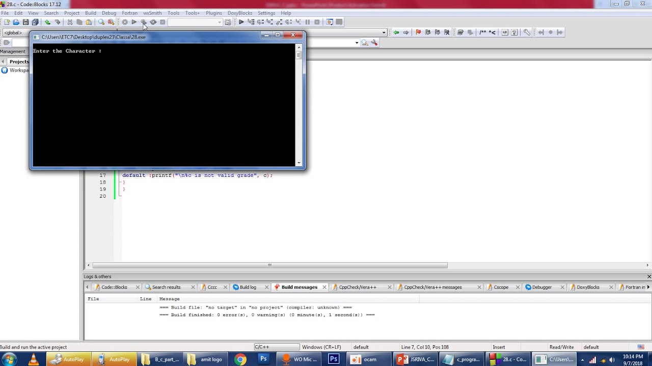 58_C_PROGRAMMING_PRACTICAL_SWITCH - YouTube