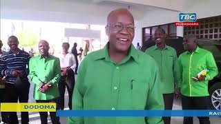 TAZAMA TUKIO LA UPENDO ALILOLIFANYA RAIS MAGUFULI KWA MTU MWENYE ULEMAVU BAADA YA KUCHUKUA FOMU.