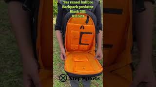 Tas Ransel Kalibre 911523 000 Backpack Predator 01 Black 20L tas pria Xtep Sports