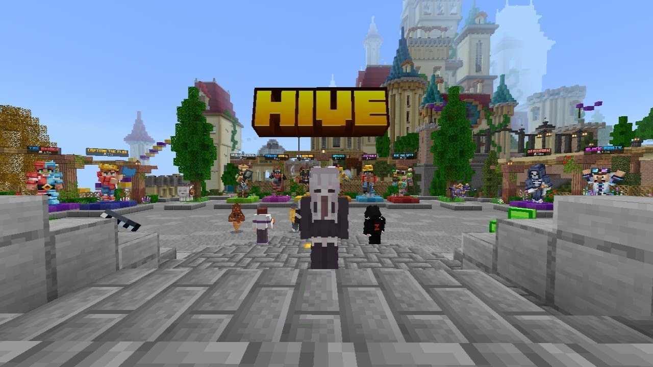 I play HIVE in minecraft - YouTube