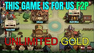 This Game is For US!!! F2P - Unlimited Gold | Rise of Defender screenshot 2