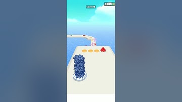 pancake Run 3D Level 16 🤑😲😱 Android,IOS | #shorts #pancake #gameplay #gaming  #mobilegames