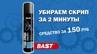 Убираем скрип дверей и багажника | Бюджетное средство за 150 руб |  Универсальная смазка BAST