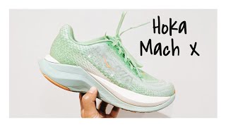 Обзор на кроссовки Hoka Mach X