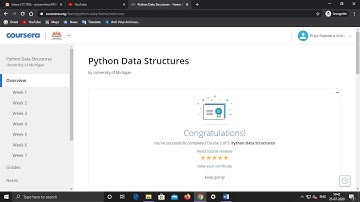 Python Data Structures || Week 4 | Quiz Answer || Coursera
