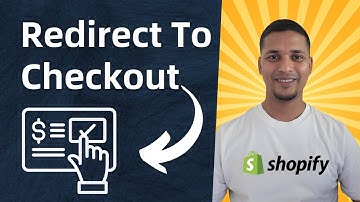How To Redirect Add To Cart Button To Checkout in Shopify ✅ Buy Button Direct to Checkout Shopify