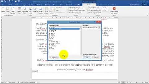 IGCSE ICT October November 2011 Paper 2   Document Production   MSWord