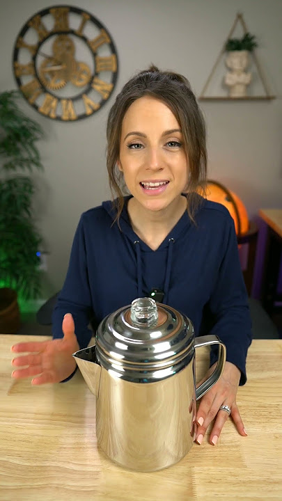 How to Make Coffee with a Percolator – The Caffeinery®