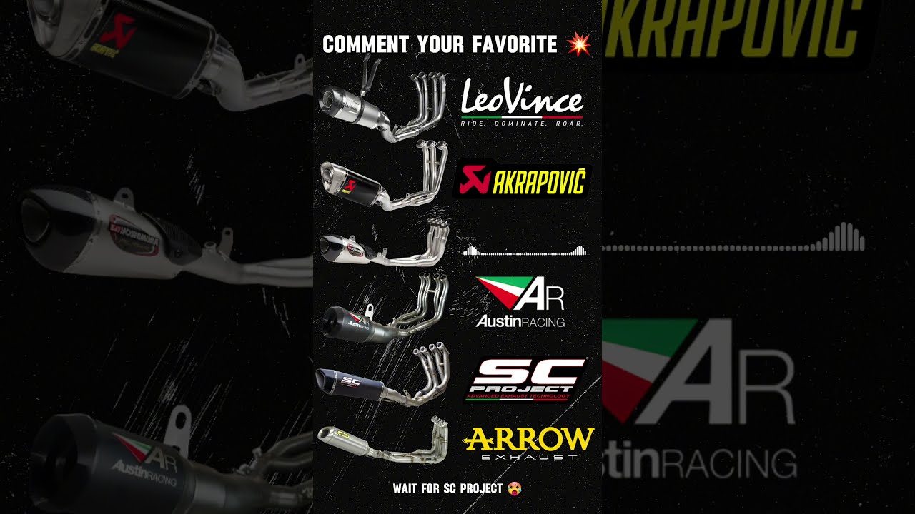 Loudest Exhausts On Superbikes Exhaust Exhaustsound Superbike Scproject Arrow Akrapovic