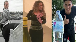Bottle Cap Challenge Compilation Mariah Carey, Loris Karius, Jamie Chung And More