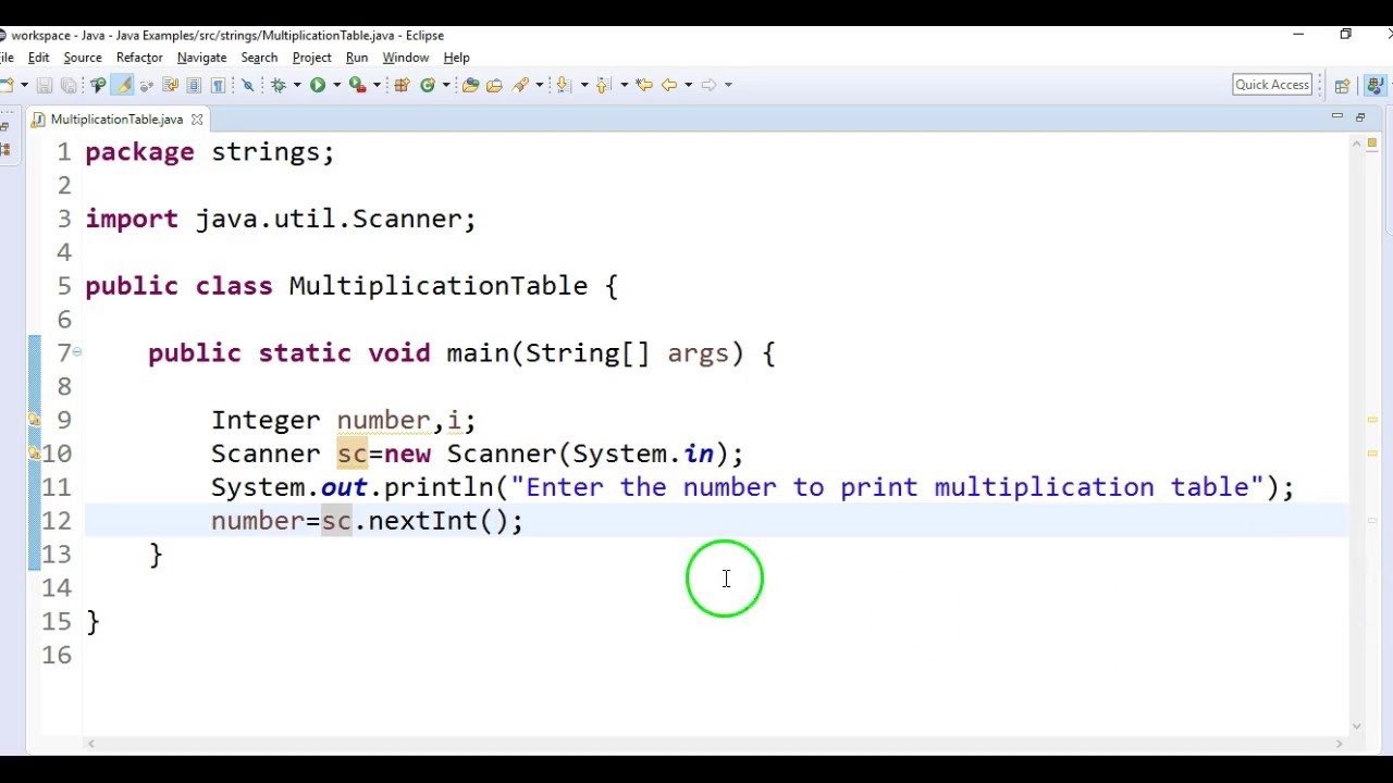 How To Multiply Two Numbers In Java YouTube