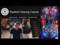 Pinball Playfield Cleaning Tutorial (Iron Man Gets a Bath)