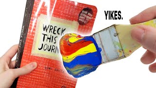 Wreck This Journal #7 (by Keri Smith)