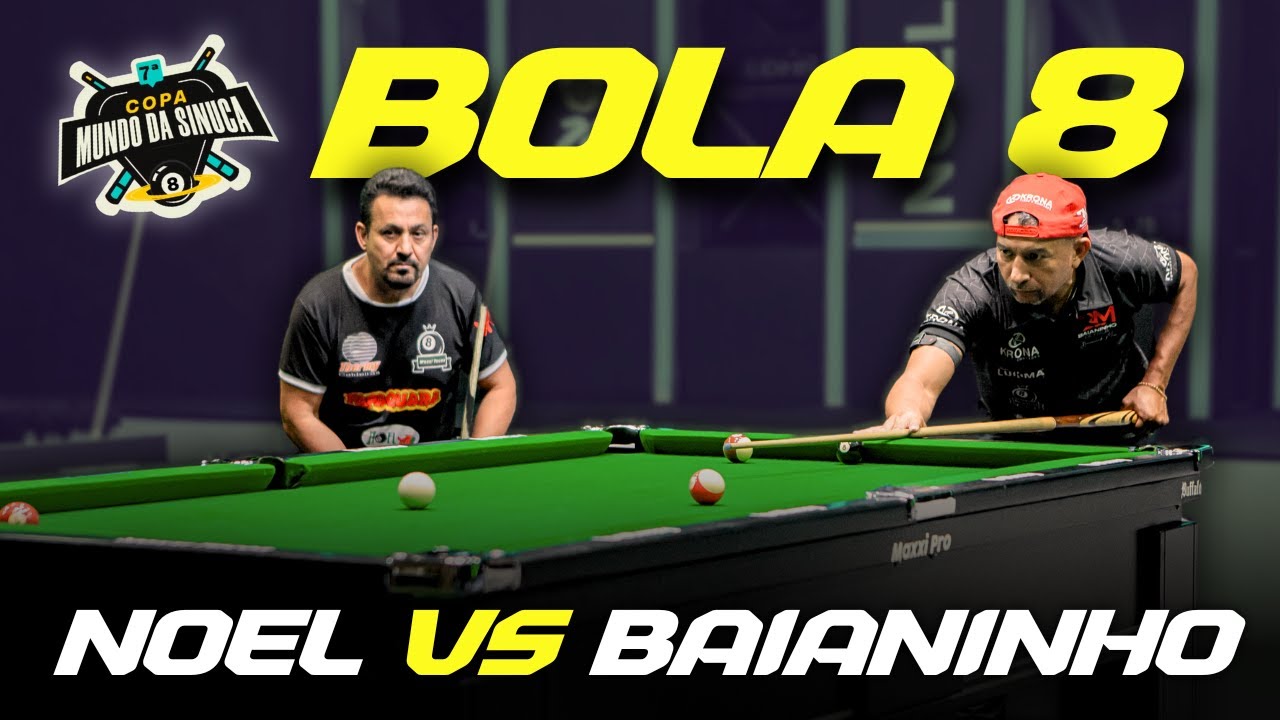 A Épica Batalha Final: Baianinho de Mauá VS Noel Snooker na Liga Brasileira  de Sinuca 