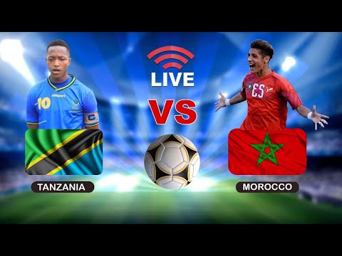 ROBO FAINALI CHAN 2024 TANZANIA 0 VS 0 MOROCCO UWANJA WA BENJAMIN MKAPA