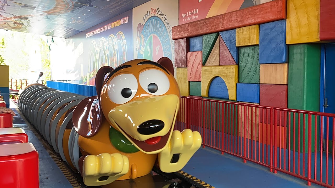 Slinky Dog Dash Full POV Ride Experience 2023 | Disney's Hollywood Studios | Walt Disney World