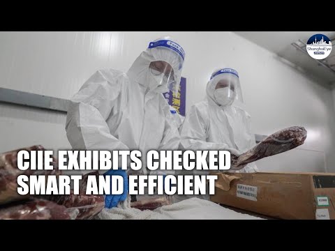 Shanghai: Customs runs fast but strict checks on CIIE exhibits