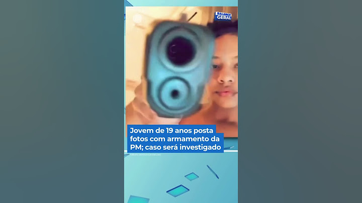 Jovem de 19 anos posta fotos com armamento de PM; caso será investigado #balançogeral #shorts