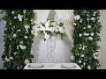 DIY Dollar tree Glass Crystal Centerpiece Table Decorations for Stunning Wedding Reception