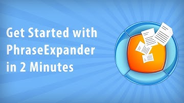 PhraseExpander - the text expander for Windows - How to get started.