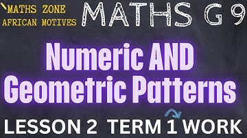 Grade 9 Maths Numeric and Geometric Patterns Lesson 2  - Number Pattern with Constant Ratio