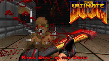 Brutal Doom! | GZDoom Mod | Ultimate Doom | Knee Deep in the Dead | No Commentary (4K-60fps)