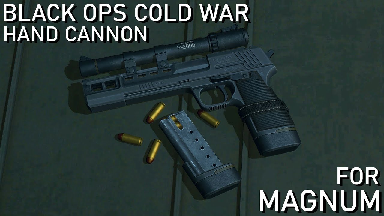 Black Ops Cold War Hand Cannon for Magnum