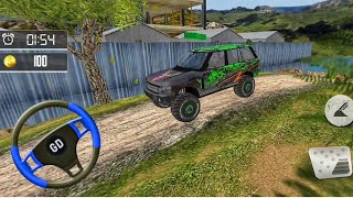 Offroad Prado 4x4 jeep drive: Parking and free driving - Jeep driver game - Android Gameplay screenshot 2
