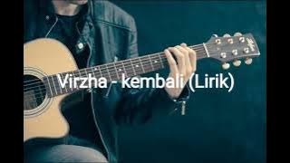 Virzha - Kembali (Lirik)