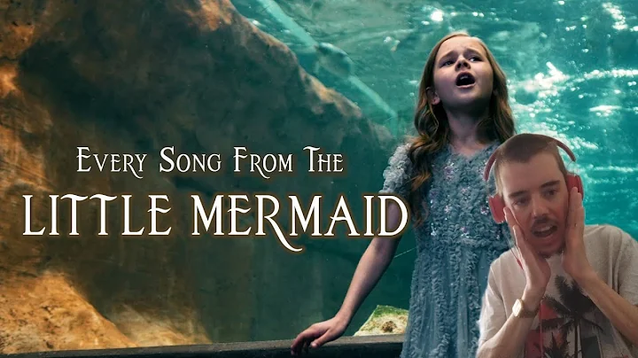 Reaccionando a SINGING EVERY SONG FROM THE LITTLE MERMAID de Claire Crosby