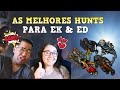 TIBIA - RANKEANDO AS HUNTS DE KNIGHT E ED DUO - QUAIS AS MELHORES E AS PIORES (PARTE 1)