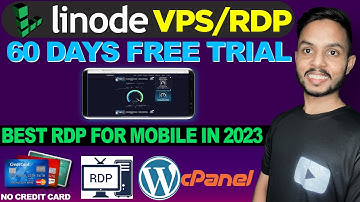 How to Create linode Free Trial Account $100 (No Credit Card) Linode RDP/ VPS | USE RDP in Android