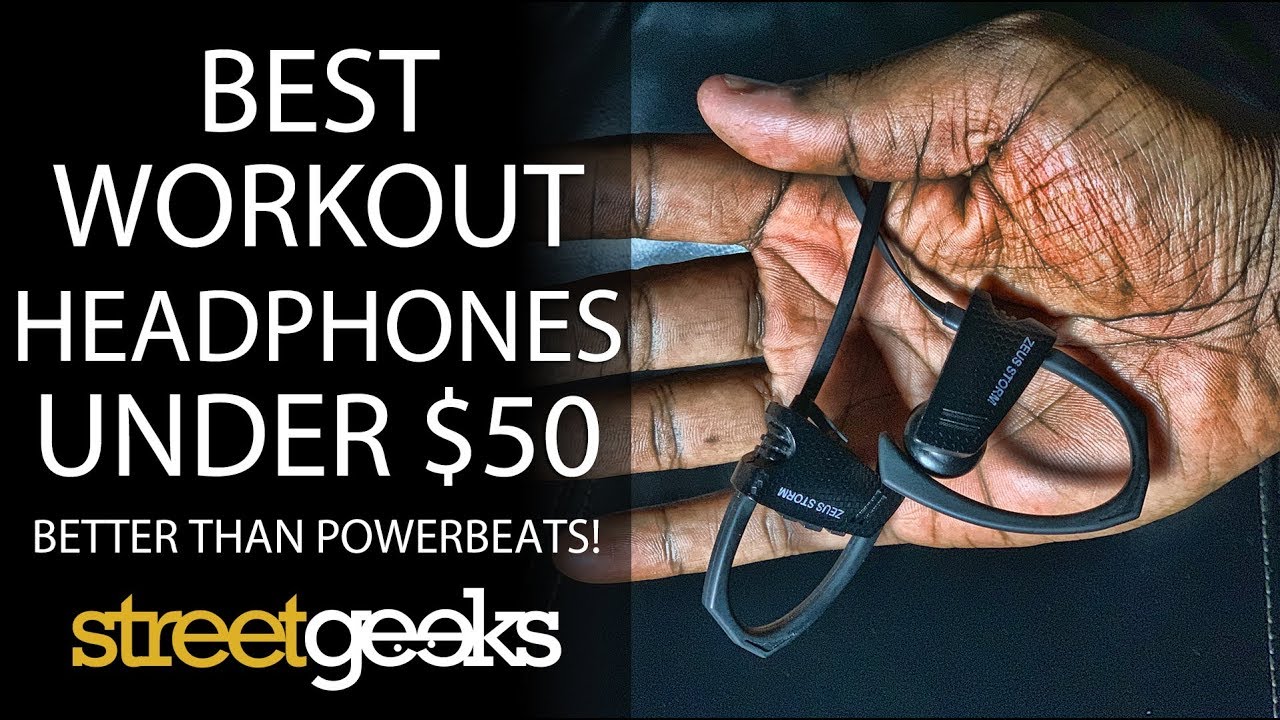 Best Workout Headphones Under $50!  Better Than PowerBeats