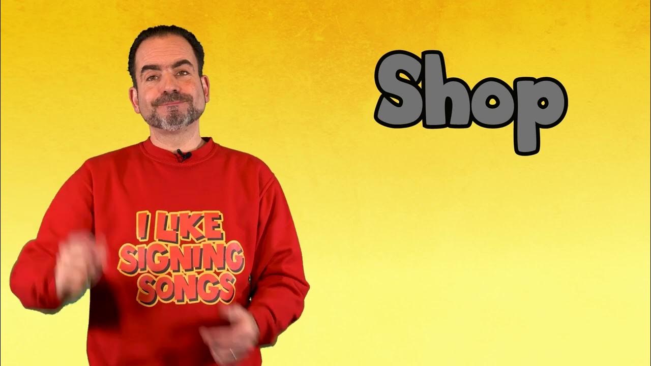 Sign SHOP ASL for SHOP SHOP in Sign Language Sign Language for