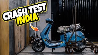 Electric Scooter Crash Tested By ARAI - 1st In India ! Electric Scooter