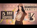 Buffbunny NAKED LIVE LAUNCH PARTY $50 BB GC Giveaways EVERY 15 min