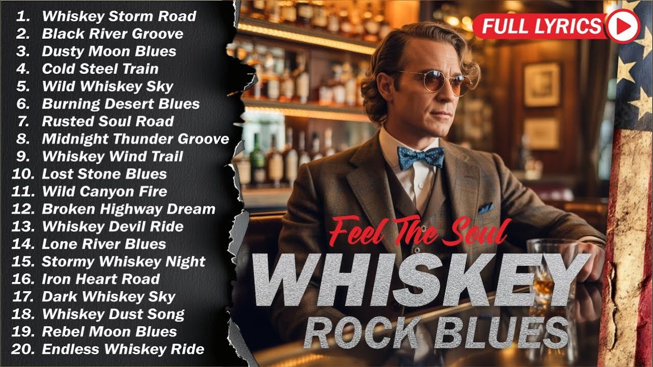 Vintage Deep Blues Vibes // Perfect Company for a Relaxing Whiskey