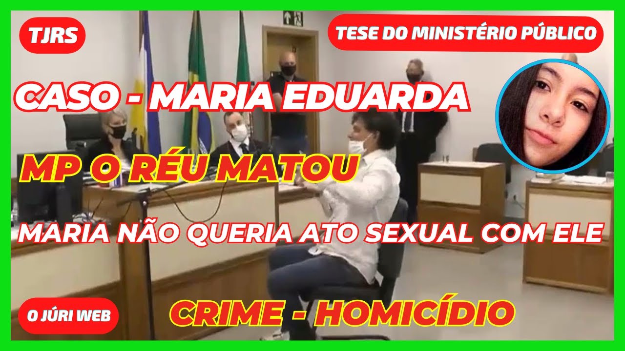 Tese Ministério Publico - O Réu assassinou a aluna Maria Eduarda ...