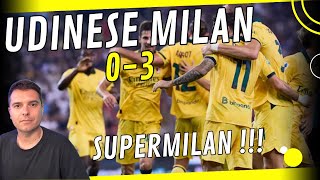 UDINESE MILAN 0-3 !! SUPERMILAN !! HIGHLIGHTS