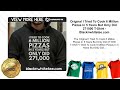 I Tried To Cook 6 Million Pizzas In 5 Years But Only Did 271000 T-Shirt