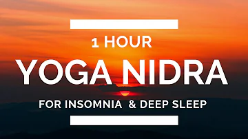 Sleep Yoga Nidra for Insomnia // Full Length 1 Hour