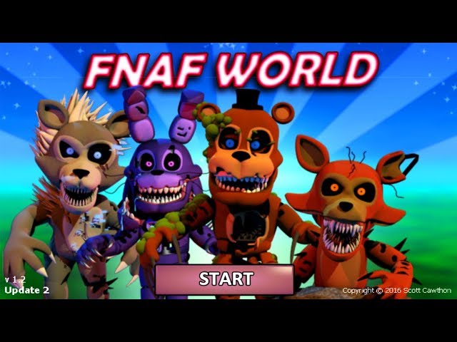 FNaF World: Classic Withered Animatronics Complete! (Mod) 