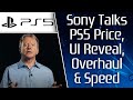 Sony Talks PS5 Price, 100% Overhauled UI Reveal Coming Soon, PS5 Is Very Customizable ( PS5 News )