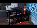 Lift top coffee table w hidden compartment  installation  review