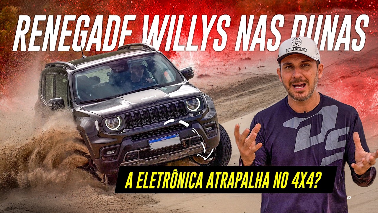 Jeep Renegade Willys 2026 4x4 nas Dunas: SURPREENDEU ou DECEPCIONOU?