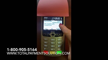 How to run a void on an Ingenico iWL250 or iWL255