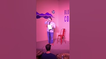 Open mic host gets honest.